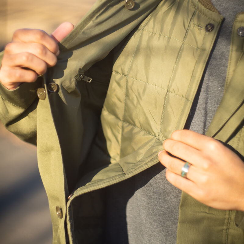 Italian OD Parka With Liner | Unissued & # 2 Condition, , large image number 7